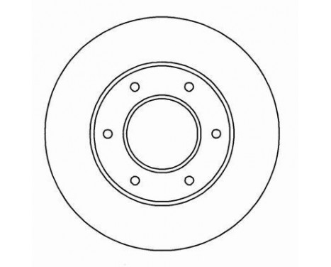 Bromsskiva 16615 ABS