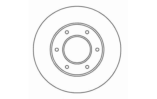Bromsskiva 16615 ABS