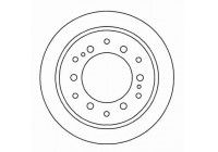 Bromsskiva 16619 ABS