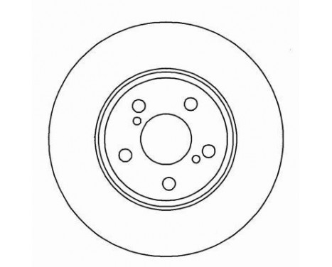 Bromsskiva 16653 ABS