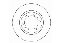 Bromsskiva 16671 ABS