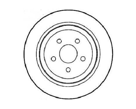 Bromsskiva 16715 ABS