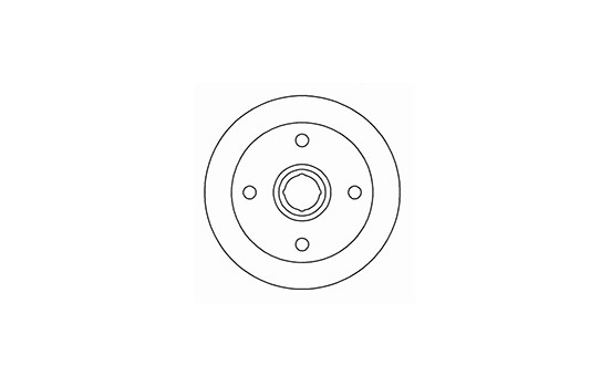 Bromsskiva 16874 ABS, bild 2