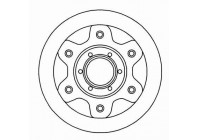 Bromsskiva 16943 ABS