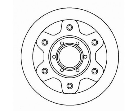 Bromsskiva 16943 ABS