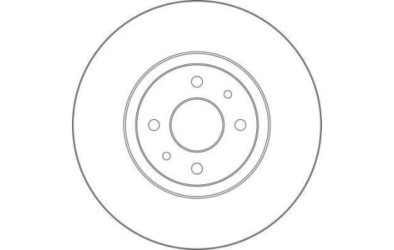 Bromsskiva 17031 ABS