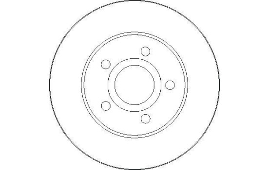 Bromsskiva 17032 ABS