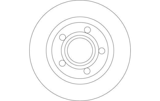 Bromsskiva 17057 ABS