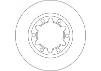 Bromsskiva 17100 ABS