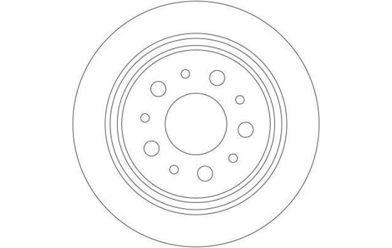 Bromsskiva 17410 ABS