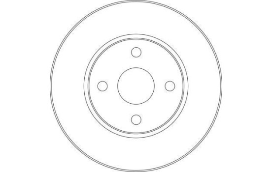 Bromsskiva 17453 ABS