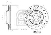 Bromsskiva 175133 FEBI