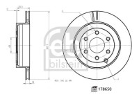 bromsskiva 178650 FEBI