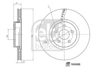 Bromsskiva 184688 FEBI