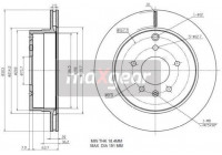 Bromsskiva 19-2370 Maxgear