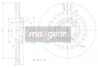 Bromsskiva 19-2446 Maxgear