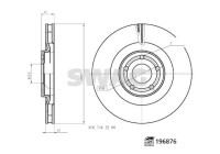 Bromsskiva 33112364 Swag