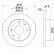 Bromsskiva 8DD 355 107-291 Hella