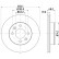 Bromsskiva 8DD 355 111-431 Hella