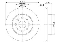 Bromsskiva 8DD 355 112-781 Hella