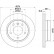 Bromsskiva 8DD 355 127-181 Hella