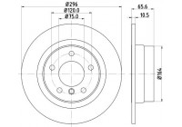 Bromsskiva 8DD 355 128-371 Hella
