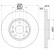 Bromsskiva 8DD 355 129-131 Hella
