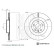Bromsskiva ADBP430016 Blue Print, miniatyr 3