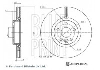 Bromsskiva ADBP430028 Blue Print