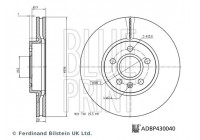 Bromsskiva ADBP430040 Blue Print