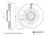 Bromsskiva ADBP430165 Blue Print