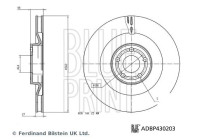 Bromsskiva ADBP430203 Blue Print
