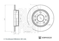Bromsskiva ADBP430220 Blue Print