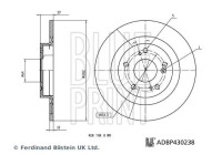 Bromsskiva ADBP430238 Blue Print