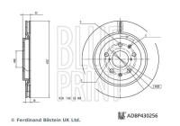 Bromsskiva ADBP430256 Blue Print
