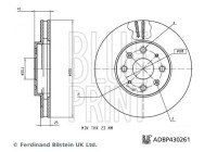 Bromsskiva ADBP430261 Blue Print