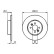 Bromsskiva BD1065 Bosch, miniatyr 5