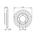 Bromsskiva BD1410 Bosch, miniatyr 5