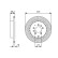 Bromsskiva BD2169 Bosch, miniatyr 5