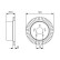 Bromsskiva BD2259 Bosch