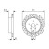 Bromsskiva BD2403 Bosch