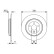 Bromsskiva BD2515 Bosch
