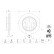 Bromsskiva BD2931 Bosch