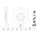 Bromsskiva BD2999 Bosch