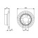 Bromsskiva BD87 Bosch, miniatyr 5 Bromsskiva BD87 Bosch, miniatyr 5
