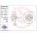 Bromsskiva BEARING DISC LINE 08.A141.17 Brembo, miniatyr 3