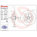 Bromsskiva BEARING DISC LINE 08.A239.27 Brembo, miniatyr 2