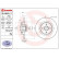 Bromsskiva BEARING DISC LINE 08.B650.17 Brembo