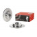 Bromsskiva BEARING DISC LINE 08.C647.17 Brembo, miniatyr 2