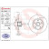 Bromsskiva BEARING DISC LINE 08.C647.17 Brembo, miniatyr 2